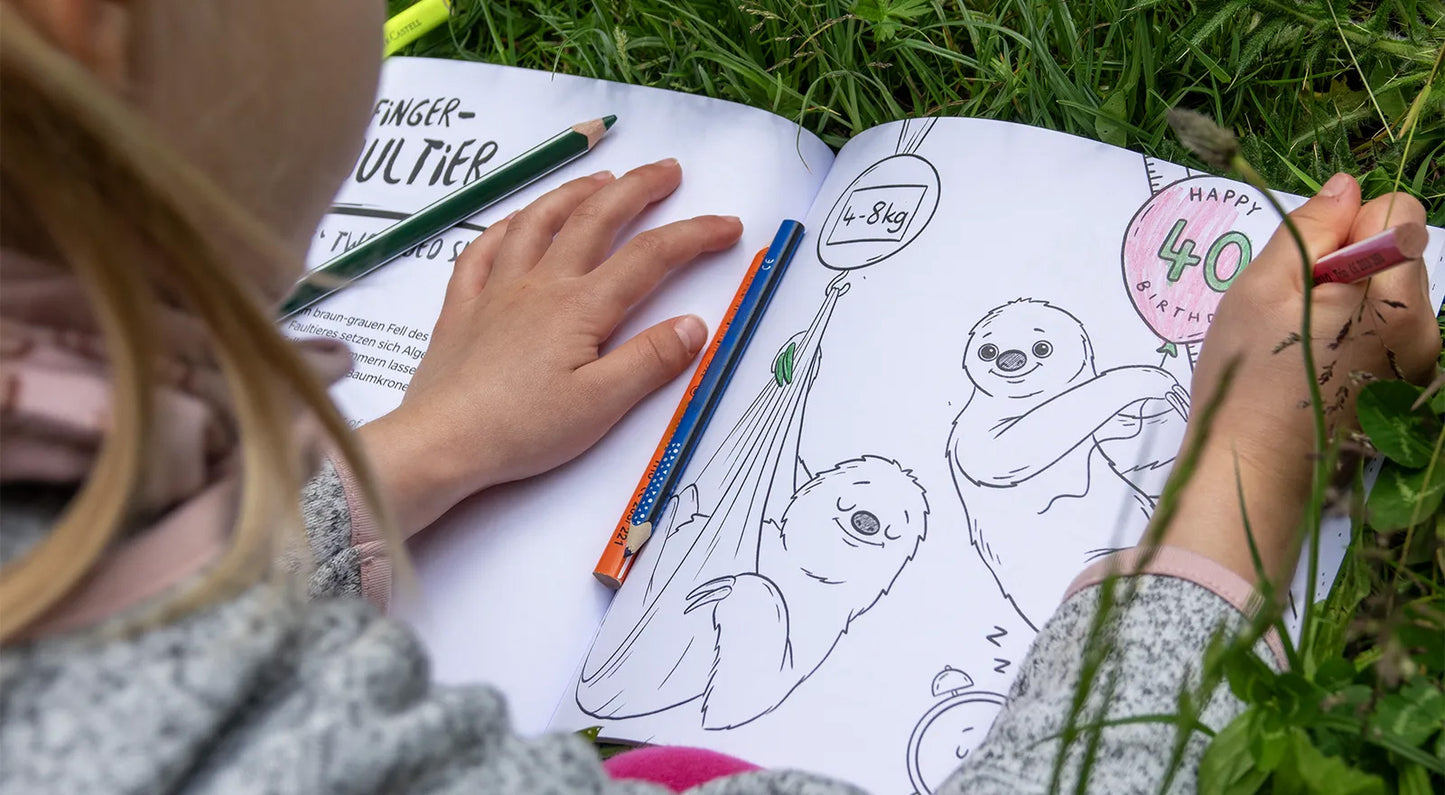 Zoo-Malbuch "Zoo Berlin und Tierpark Berlin"