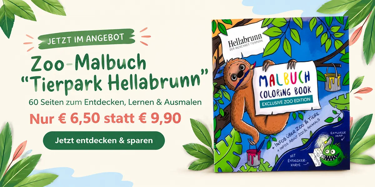 Zoo-Malbuch Tierpark Hellabrunn im Angebot
