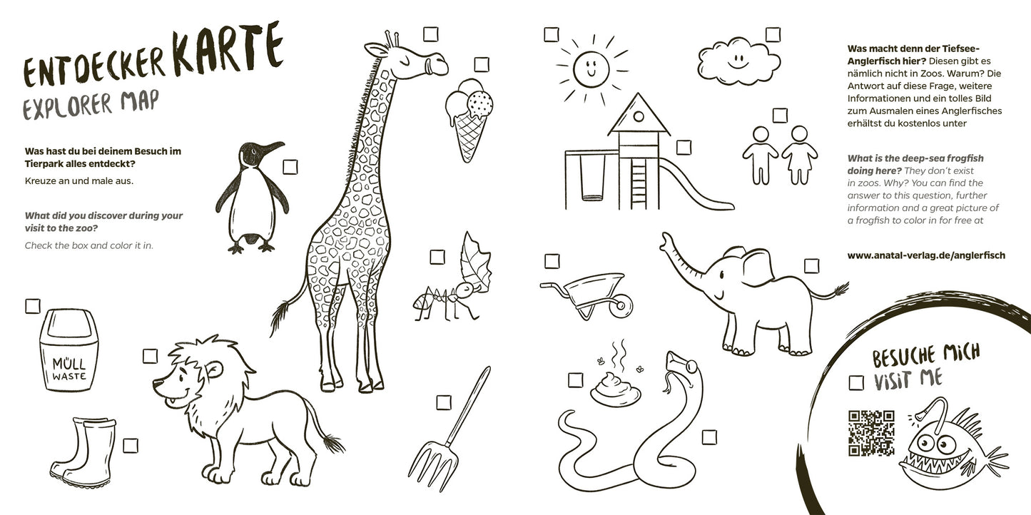 Zoo-Malbuch "Tierpark Hellabrunn"