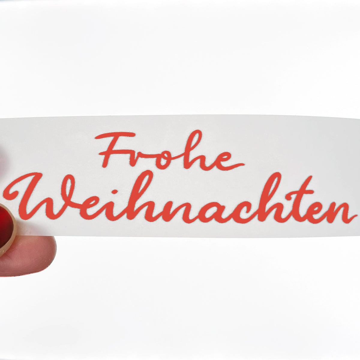 Bügelbild Weihnachts-Einhorn Mädchen