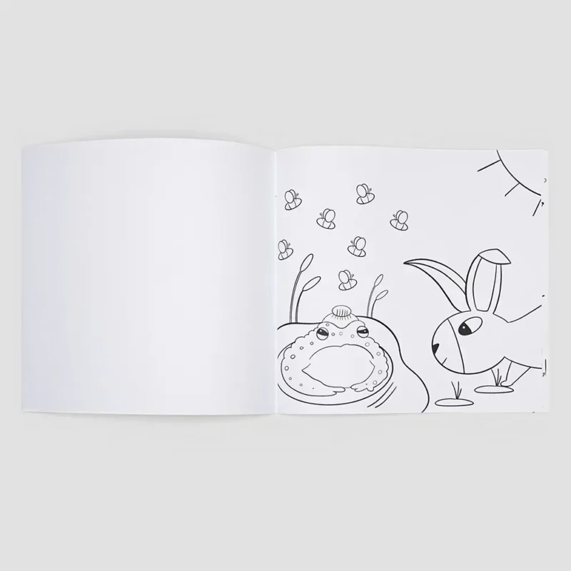 Malbuch Hase Oskar & seine Freunde – Bild 3