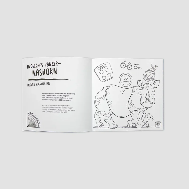 Zoo-Malbuch "Tierpark Hellabrunn" – Bild 4
