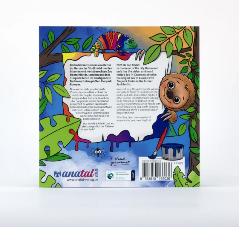 Zoo-Malbuch "Zoo Berlin und Tierpark Berlin" – Bild 2